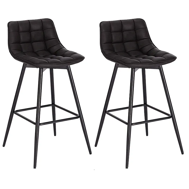 Bar Chairs Tall Antique Industrial Vintage Rustic Back Kitchen Leather Fabric Modern Swivel Wooden Cheap High Stool Bar Chairs