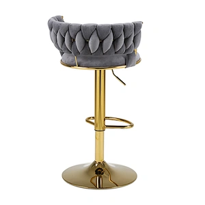 Swivel Bar Stool with Adjustable Height