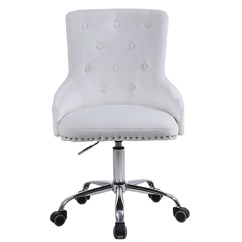 Hot Sale High Quality luxury modern velvet cover cheap swivel design office chair