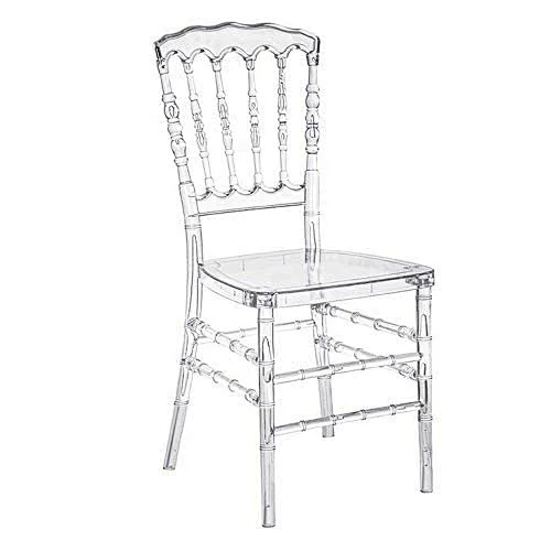 Transparent Acrylic hotel conference hall chairs banquet