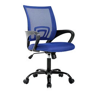 Good quality black mesh rocking heated cheap desk office chair