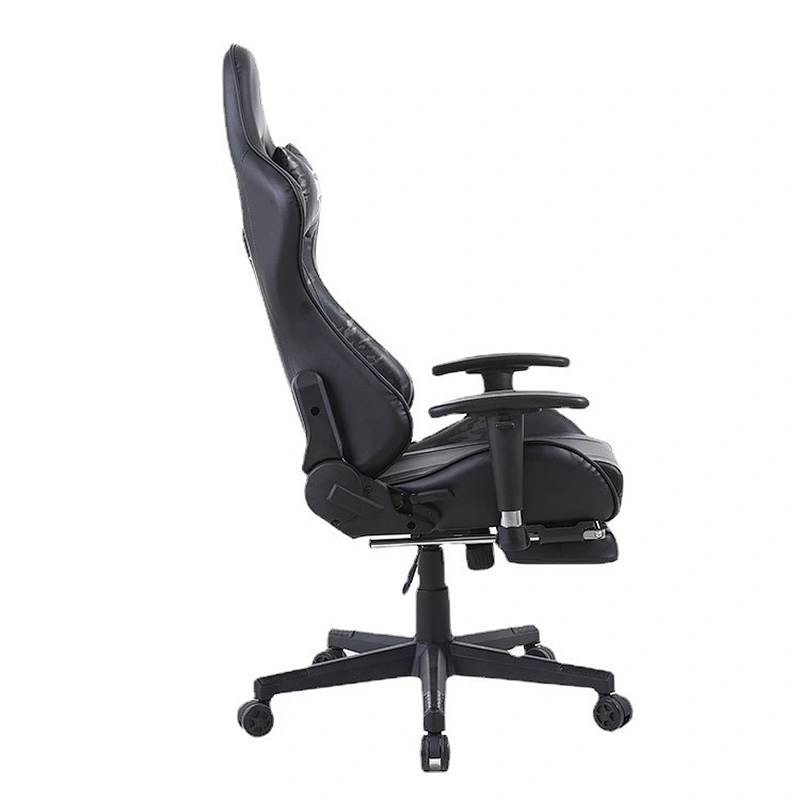 Pink Cute Seat Pink PVC Racing Swivel Computer Office Chair Gaming Chair With 2D Armrest