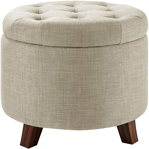 Dining room furniture Modern cheap pouffe ottoman custom logo footstool