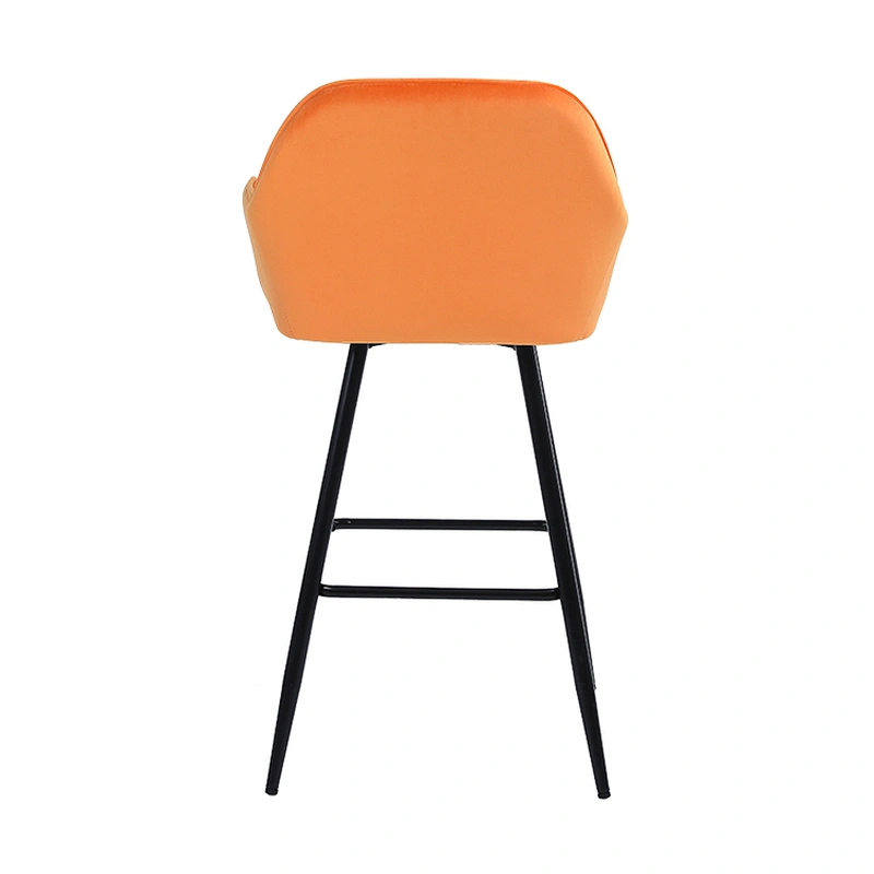 Modern velvet Bar Stool chair Furniture for Hotel Restaurant Bar home bar stools modern chair
