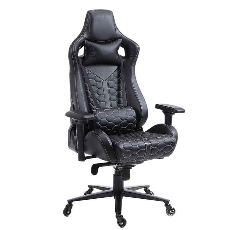 Hot sale PVC Fabric Red PVC Fixed Armrest Nylon Sport luxury cheapest racing chair gaming chair