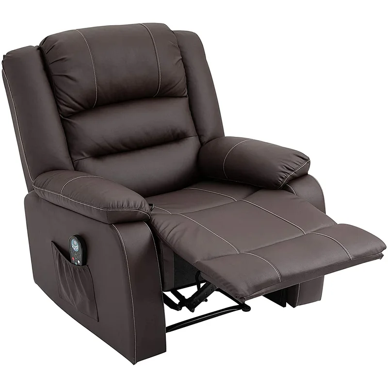 Reclining Living Room leather recliner sofa set