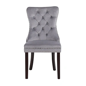 Factory Directly Supply Modern Velvet Dining Chairs Fabric Accent Upholstered Chairs Side Chair