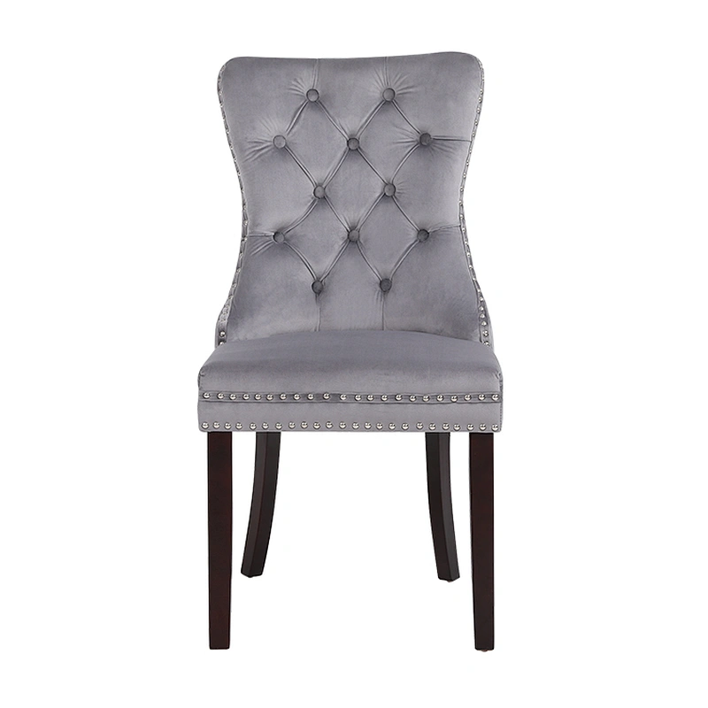 Factory Directly Supply Modern Velvet Dining Chairs Fabric Accent Upholstered Chairs Side Chair