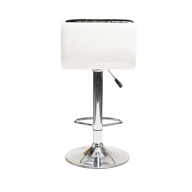 Cheap Luxury High Back cheap commercial leather bar stool chair for sale