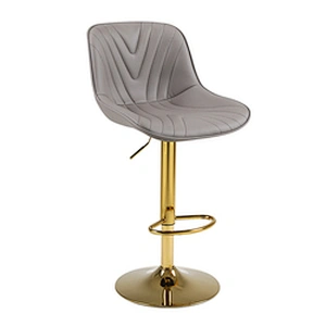 Modern Swivel Bar Stool with Comfortable Backrest