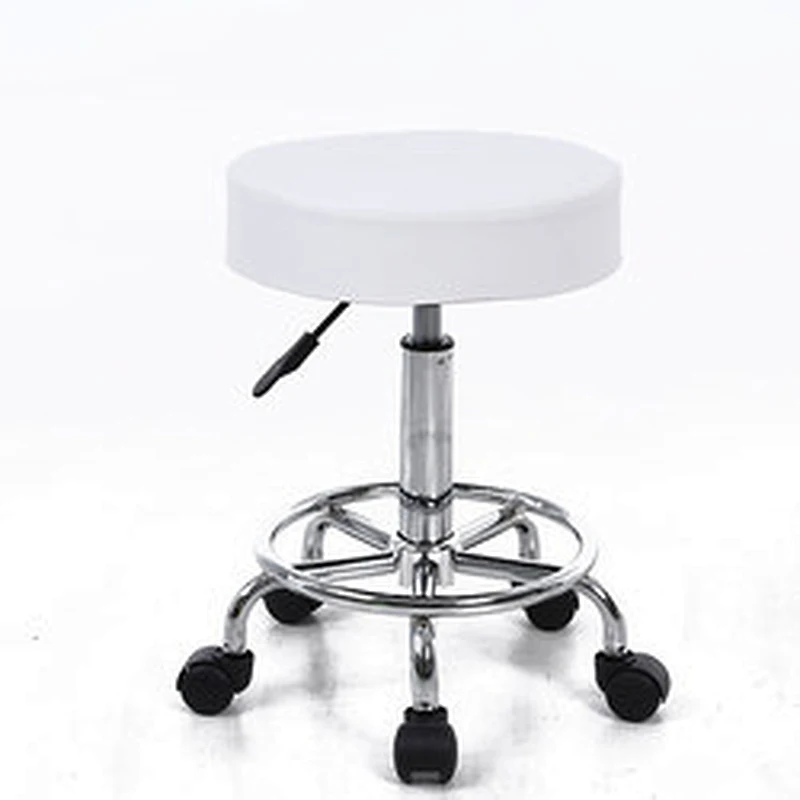 Round seat medical ergonomic dental assistant office stool