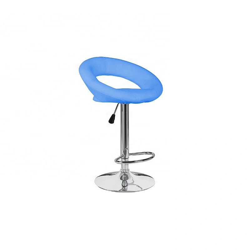 High Quality Durable Chic Bar Stool High Chair PU Bar Chair Furniture with high leg