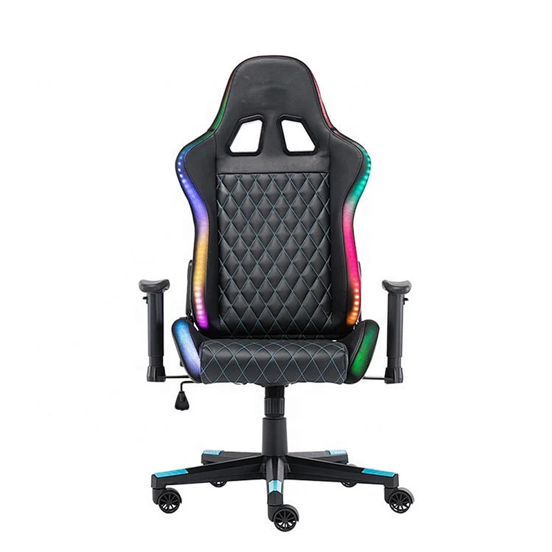Led rgb light personal use cheap new wholesale luxury gaming chair rgb