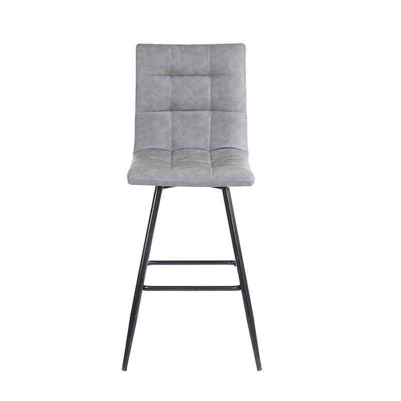 Bar Stools Furniture Restaurant Home Cheap Tall High Counter Nordic Kitchen pu leather modern furniture bar stool wholesale
