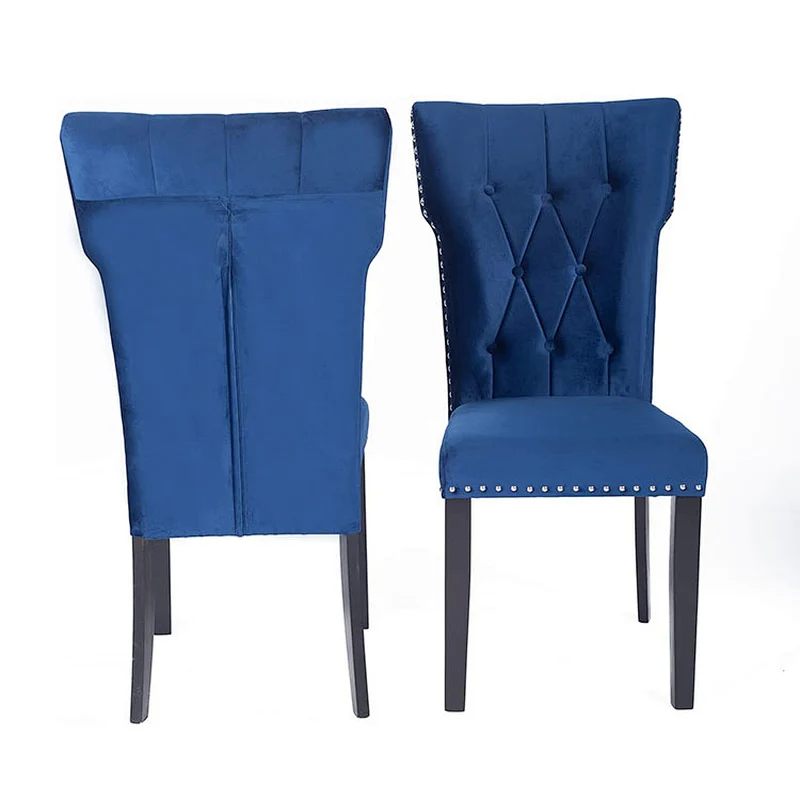 Luxury Design Restaurant Modern Fabric tufted antique cafe dining chair
