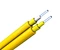 Duplex Indoor Fiber Optic Cable 2 fiber 8 zipcord