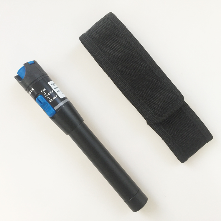 Pen type optical fiber tool kit fiber optic light source visual fault locator