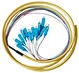 Fiber Optic Pigtail bundle Multi-fiber