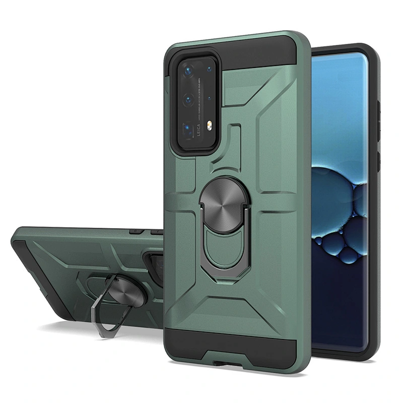 Top Selling Shockproof 360 ring holder protective phone case For Huawei P40 Lite Y6P Y7P Y5P 2020