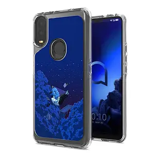 New Ultra Thin Marble Pattern TPU Phone Case IMD Craft For Alcatel 3V