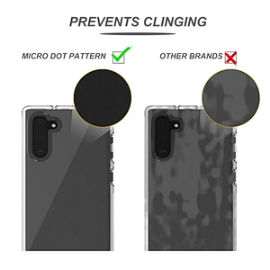 High Clear phone accessories for Samsung tpu pc phone cover with Custom Printed for Samsung Note 10