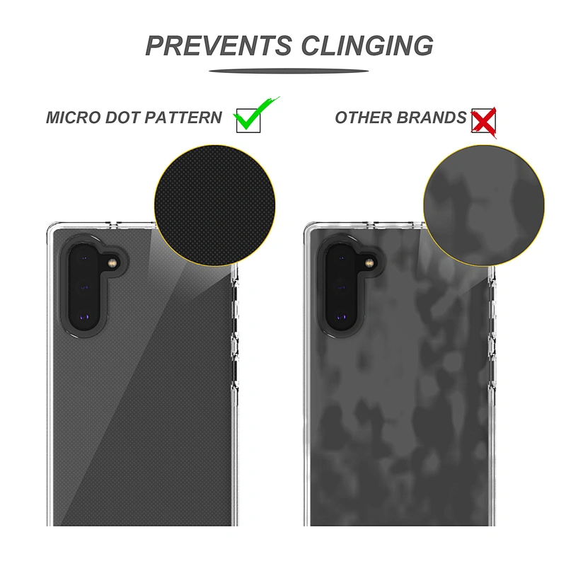 High Clear phone accessories for Samsung tpu pc phone cover with Custom Printed for Samsung Note 10