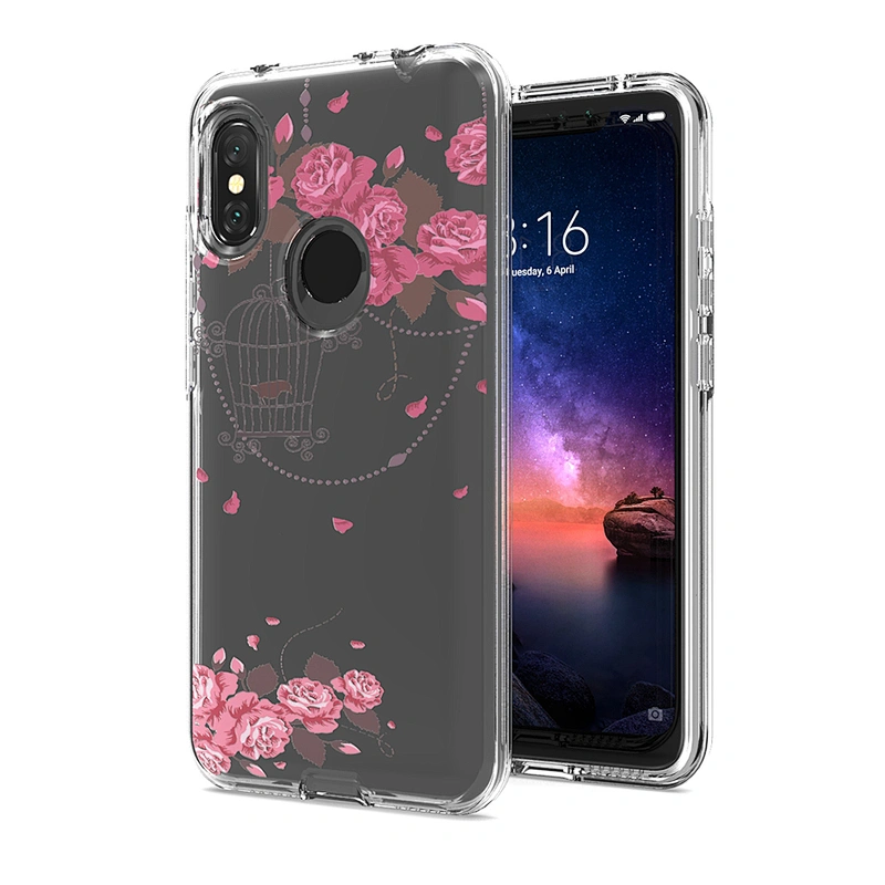 Custom Personalized Pattern Transparent mobile phone case For Mi Redmi Note 8 Pro Note 9s
