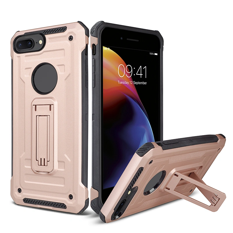 Metal armor kickstand for iphone cover Hybrid Cell Phone Case for iphone XR