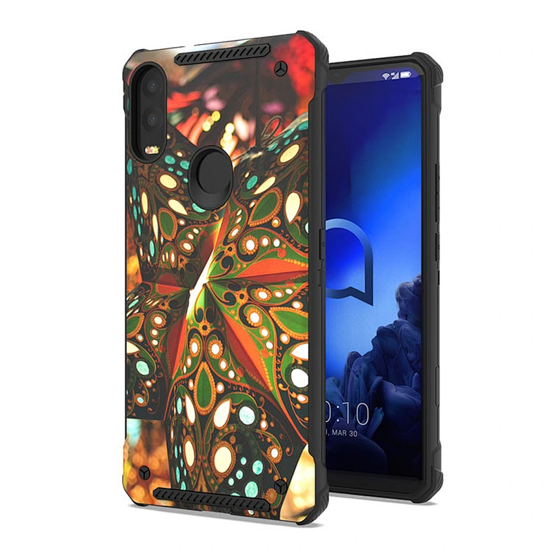 New Arrival Phone Accessories for Alcatel 3V Armor Mobile Back Shell with custom Printing for Alcatel 5099A
