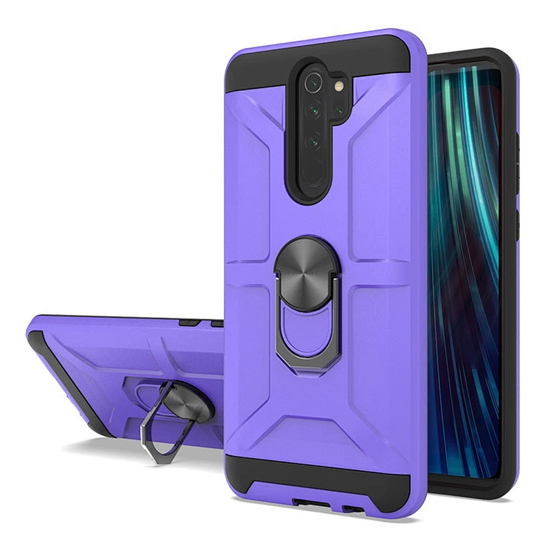 Iron man design armor shockproof case for Xiaomi Redmi NOTE 8 PRO pc tpu cover