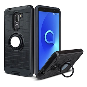promotional price phone case 360 degree holder stander ring phone cover for Coolpad Legacy