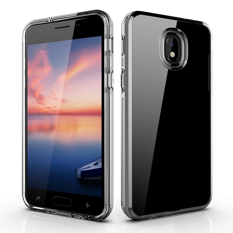 Factory wholesale high clear transparent heavy duty cell phone case cover for Motorola one vision