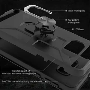 New model for samsung galaxy cover dustproof mobile phone cases with ring holder for samsung a70