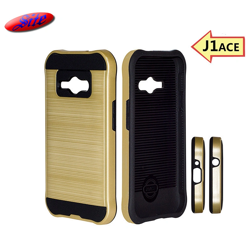 Brushed hair line slim armor Phone Cover for Samsung J1MINI , for Samsung J1MINI Case, Phone Case for Samsung J1