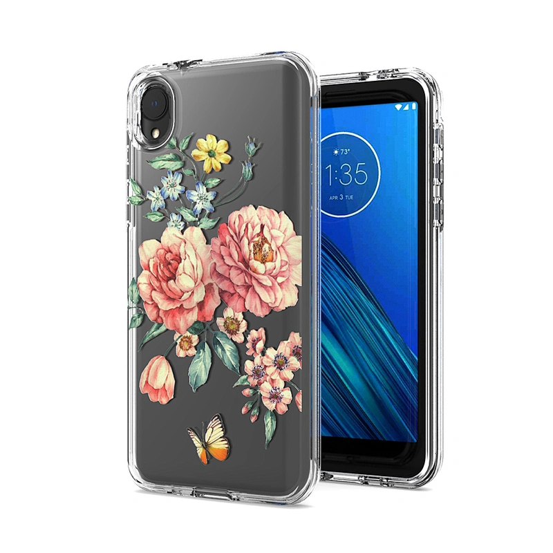 2020 transparent mobile covers for girls case For Motorola E6 Play One Macro E5 plus G stylus