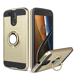 Luxury Mobile Cell Phone Cases Shockproof  Back Cover Case  For MOTO G4