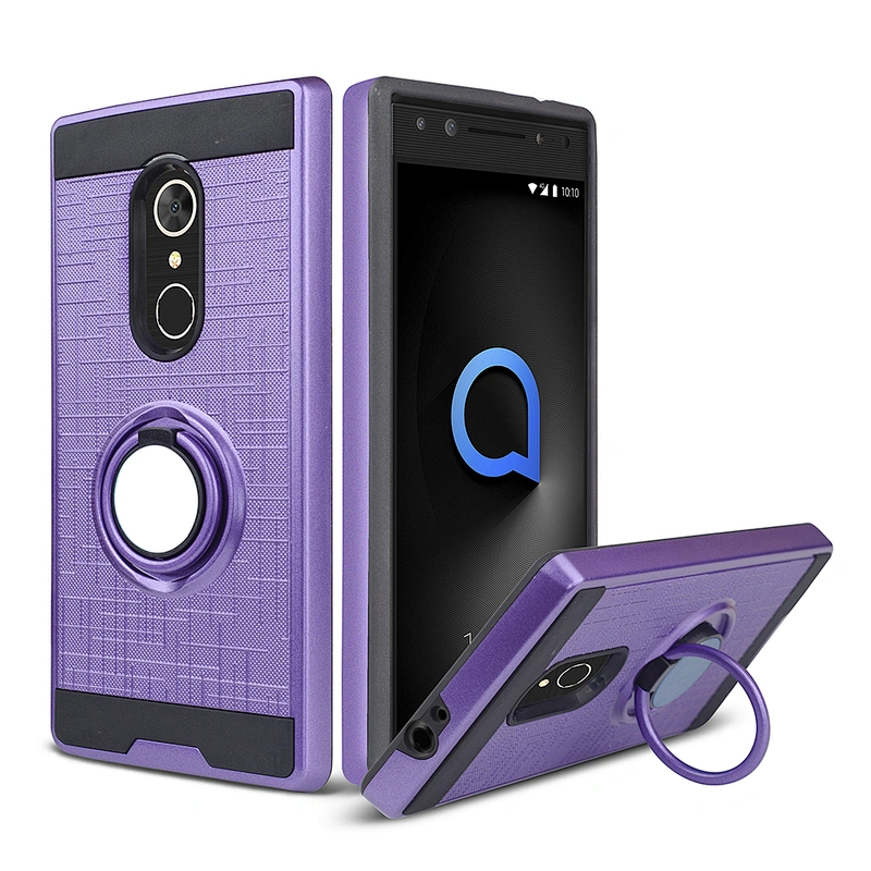 Ring holder case for Alcatel  5/5086A/5086Y/5086D ,protective mobile phone case cover