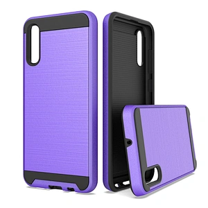 Hot Products TPU PC Scratchproof Mobile Phone Cover with Custom Brushed Design for Samsung Galaxy A70