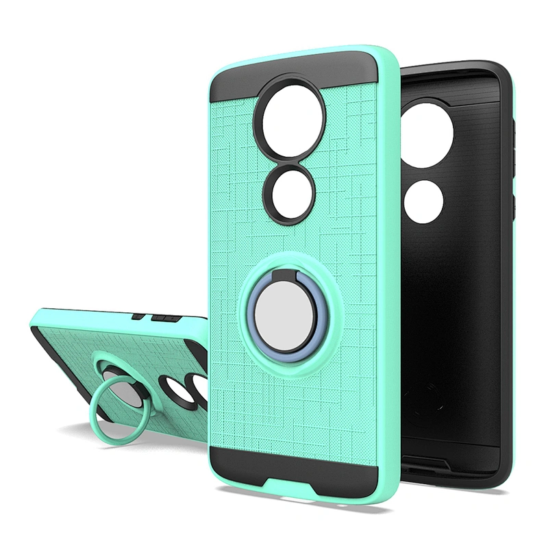 new fashion phone case with ring holder for Moto E5 Plus magnetic car holder phone shell for G7 Supra/G7 Power