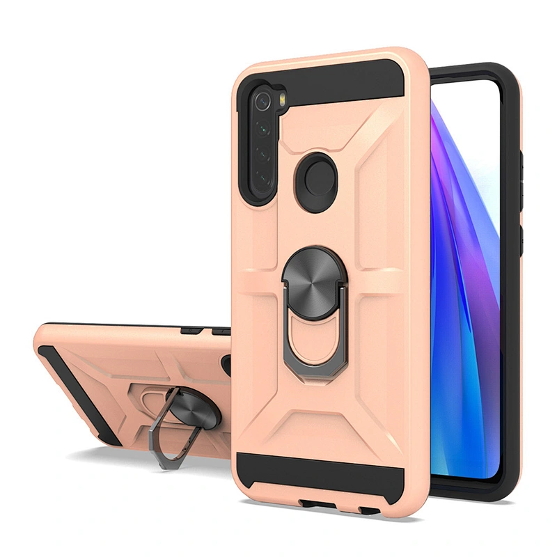 Multi Colors Protective TPU PC Bracket ring holder phone csae For Mi Redmi Note 8A Pro Note 9s