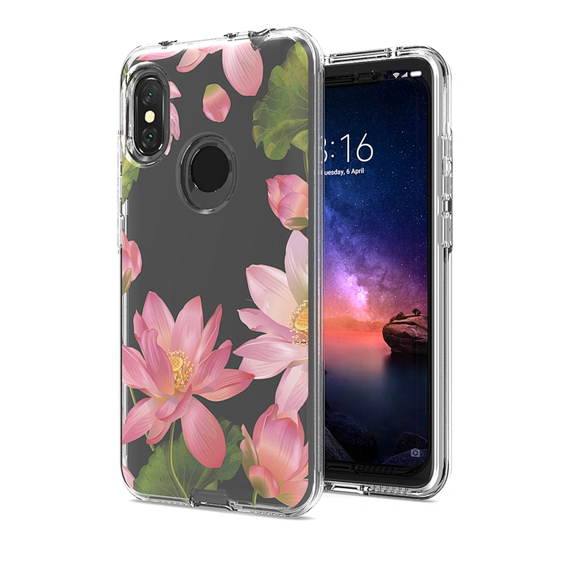 Custom Personalized Pattern Transparent mobile phone case For Mi Redmi Note 8 Pro Note 9s