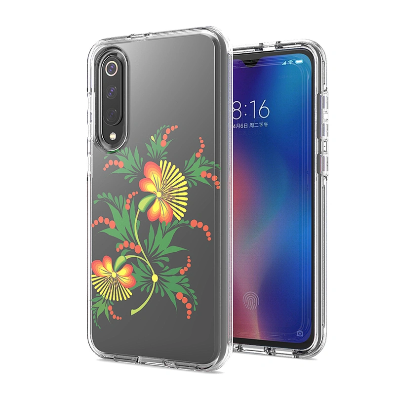 OEM printed ultra clear high transparent accessories mobile phone cover for Xiaomi Mi 9 SE
