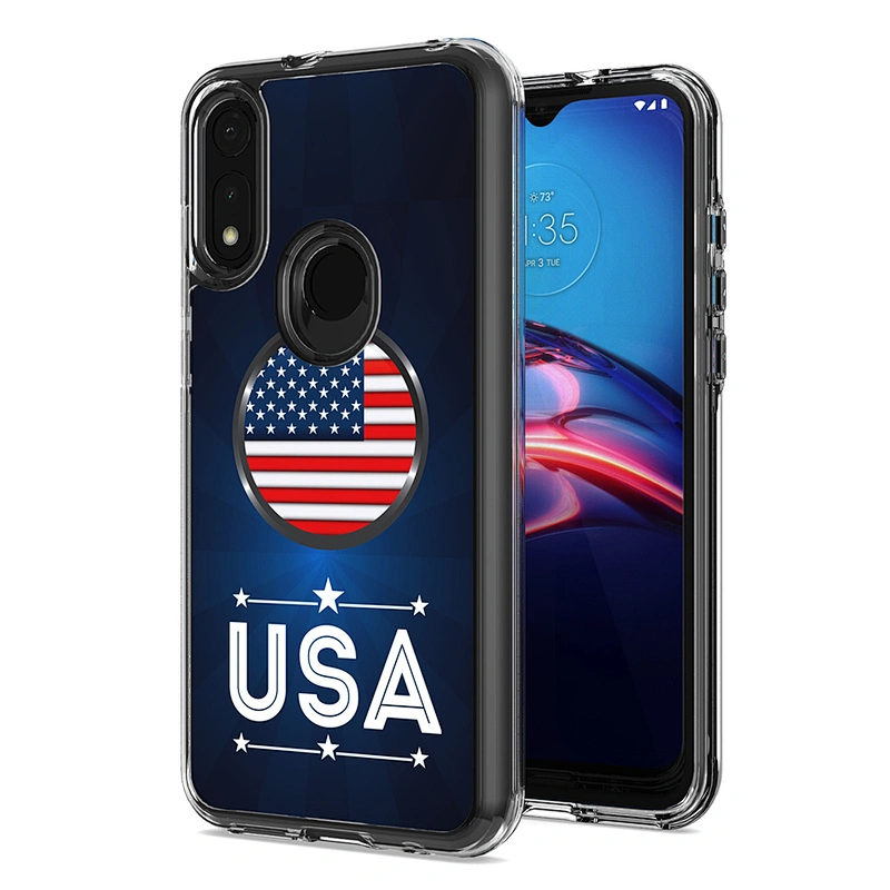 2020 trending wholesale imd phone cases with customize pattern for Motorola E 2020 E7