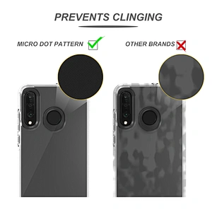 PC TPU protective clear case for Motorola E6 E6 Plus E6 Play custom phone case back cover