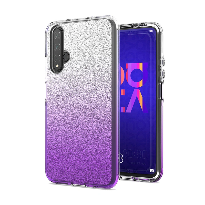 2020 New models transparent soft tpu luxury printed hard pc mobile phone back covers for Huawei Nova 5T