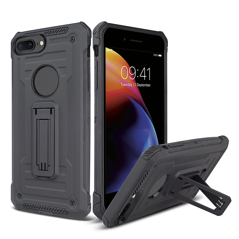 Metal armor kickstand for iphone cover Hybrid Cell Phone Case for iphone XR