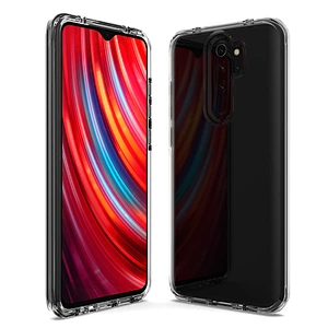 Crystal Tpu PC 2 in 1 Custom Pattern Transparent Clear Phone Case For Mi Redmi Note 8 Pro 9S