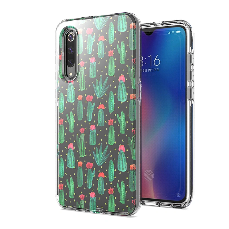 Shock proof High Clear Custom Transparent Private Picture Phone Cases For Mi Redmi Note 8 Pro 9S