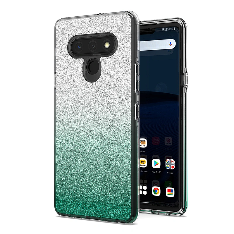 Gradient Glitter Shiny Flash Paper Bling Cell Phone Case Covers For Mi Redmi Note 8 Pro 9S