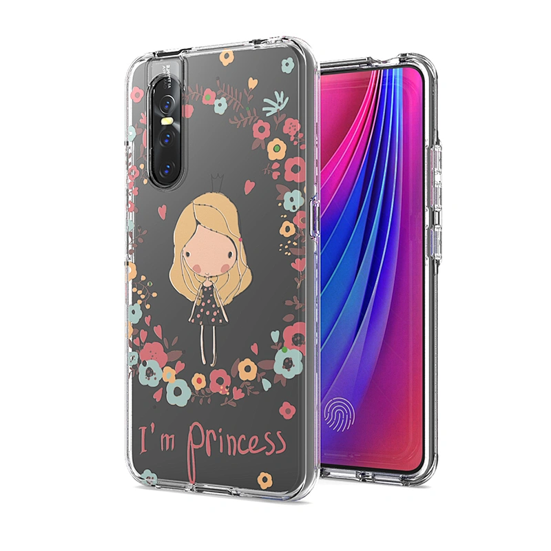 Attractive Beatiful Girls Pc Tpu Transparent Clear cell phone case for OPPO F11